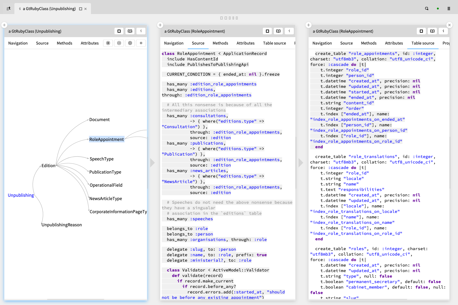 Software assessment example